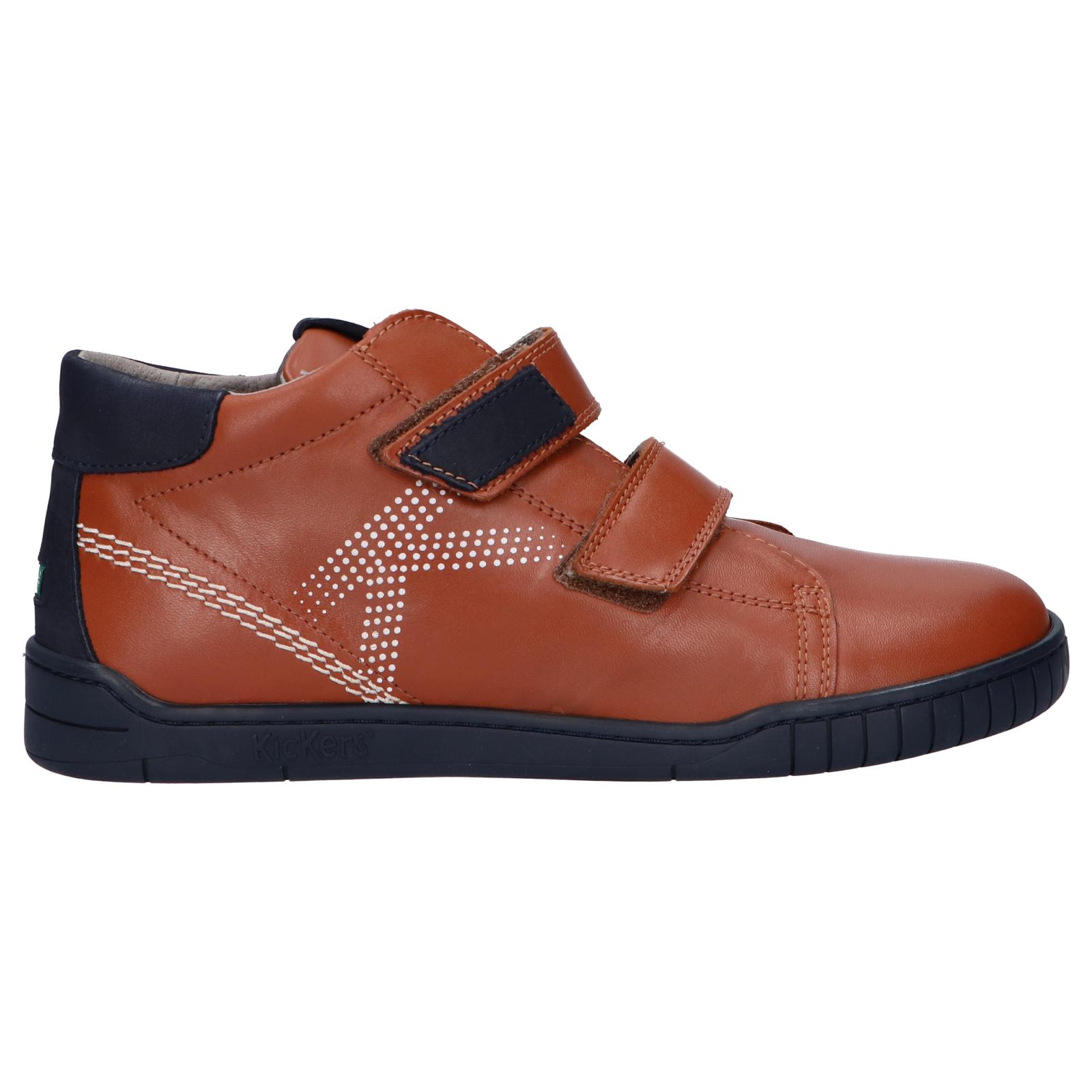Kickers girl and boy shoes 830130   Winopo 116 camel marine