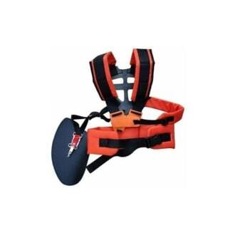 CA Arnés de hombro cómodo y ajustable, práctico y cómodo para desbrozadoras, cortadoras de césped, accesorio universal para máquinas de jardín.