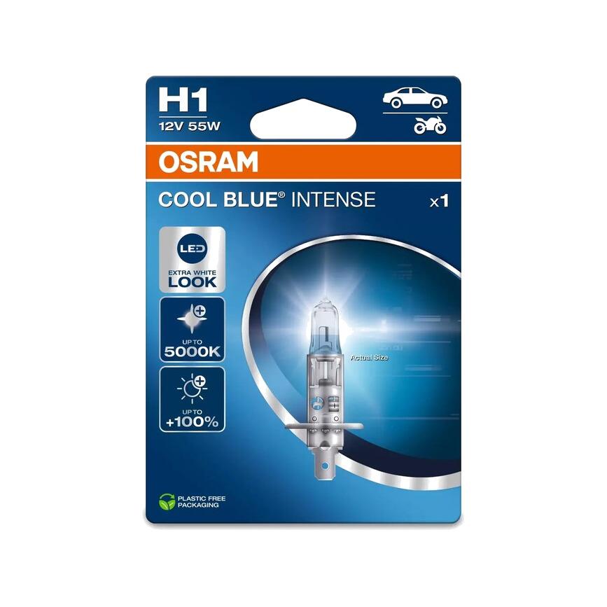 Lámpara Para Faro Con Luz Intensa Cool Intense H1 12V 55W - 1 Ud 1129540