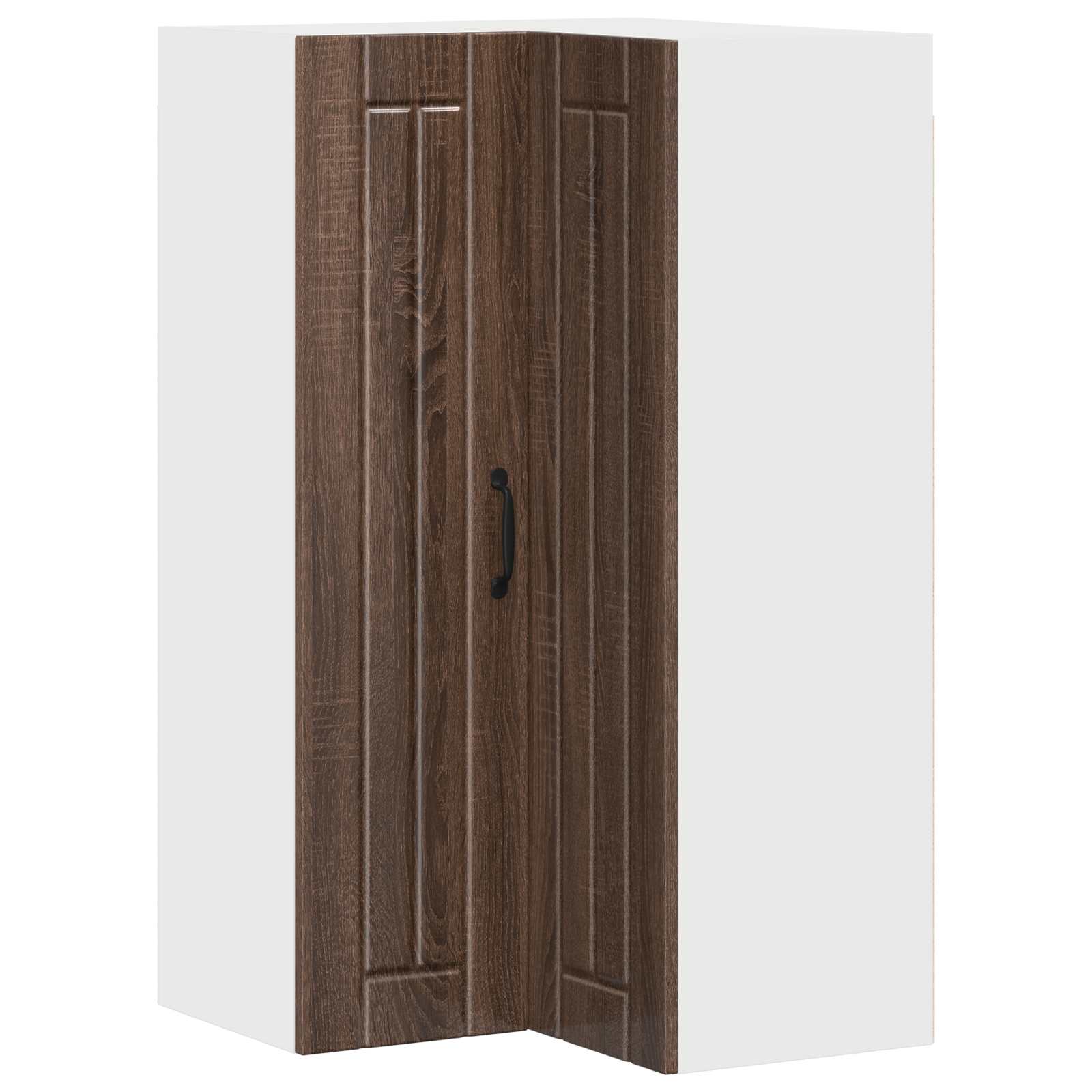 vidaXL Armario Esquinero de Pared LUCCA 57 x 57 x 100 cm Multicolor