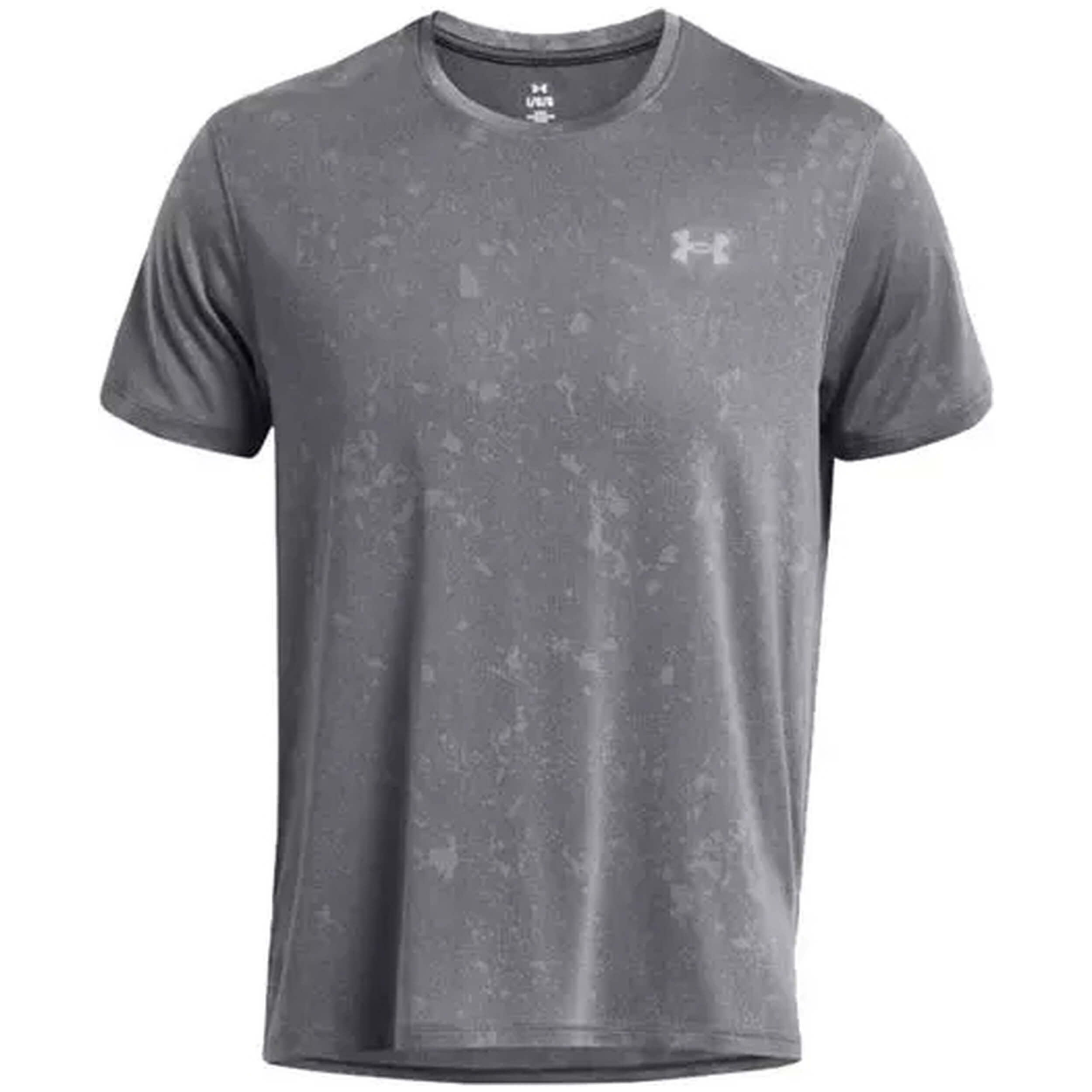 Camiseta De Running Under Armour Launch Splatter Hombre Gris