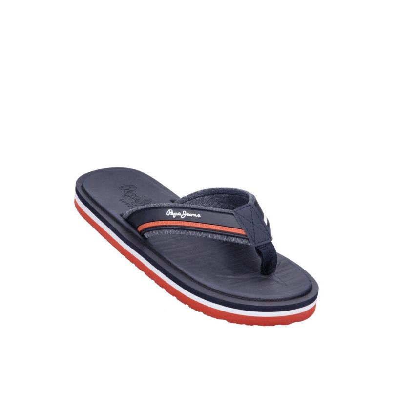 Chanclas Sandalias Playa Dedo Pepe Jeans - Hombre - Suela Plana - Modelo Pms70156 - Color Marino