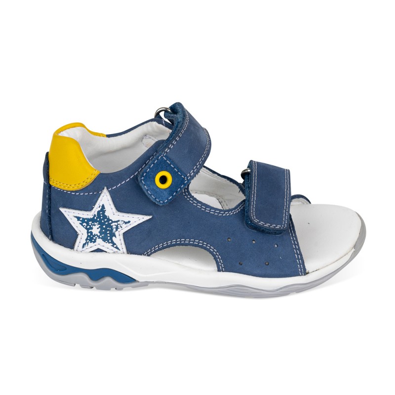 Chetto Cangrejera Sport Estrella Piel Natural Velcro - Transpirable