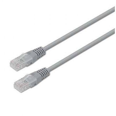 Cable de Red RJ45 UTP Aisens A133-0179 Cat.5e/ 2m/ Gris