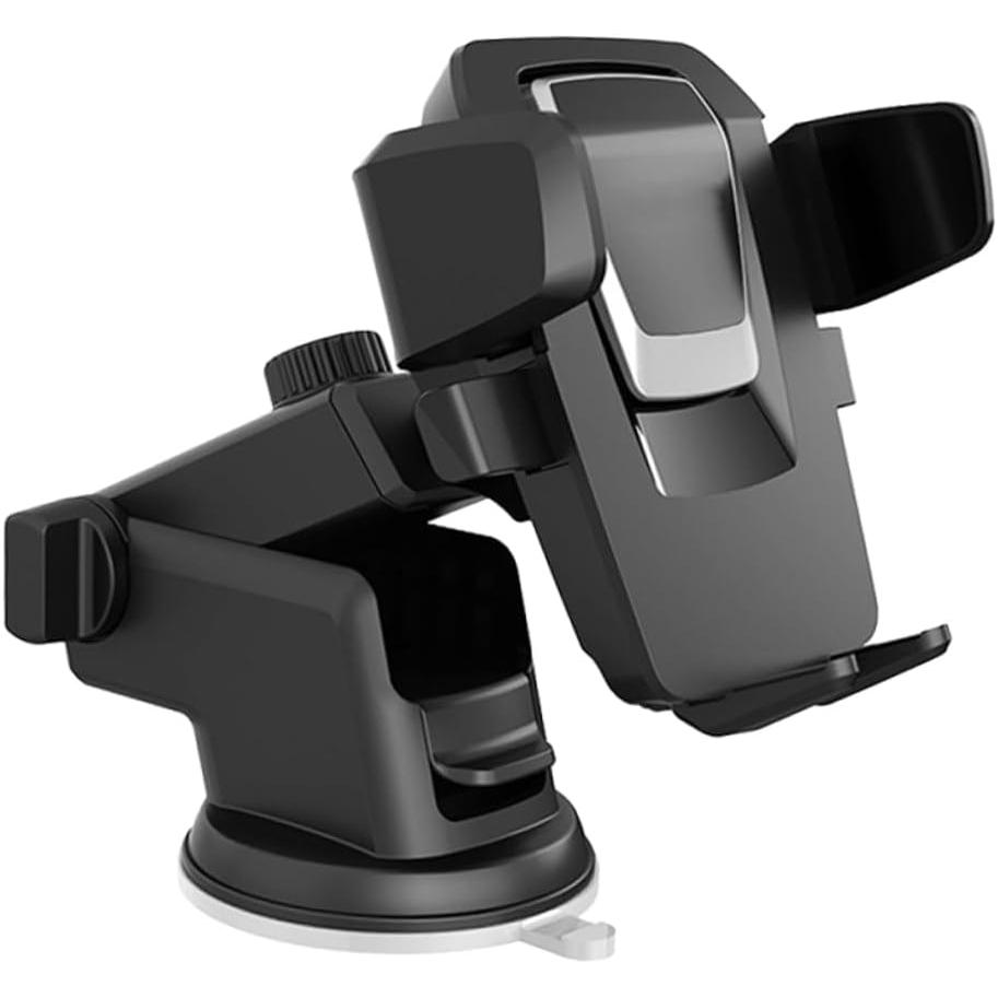 Soporte para Teléfono de Coche con Rotación de Montaje con Ventosa para Móvil de Diseño Seguro para Conducción