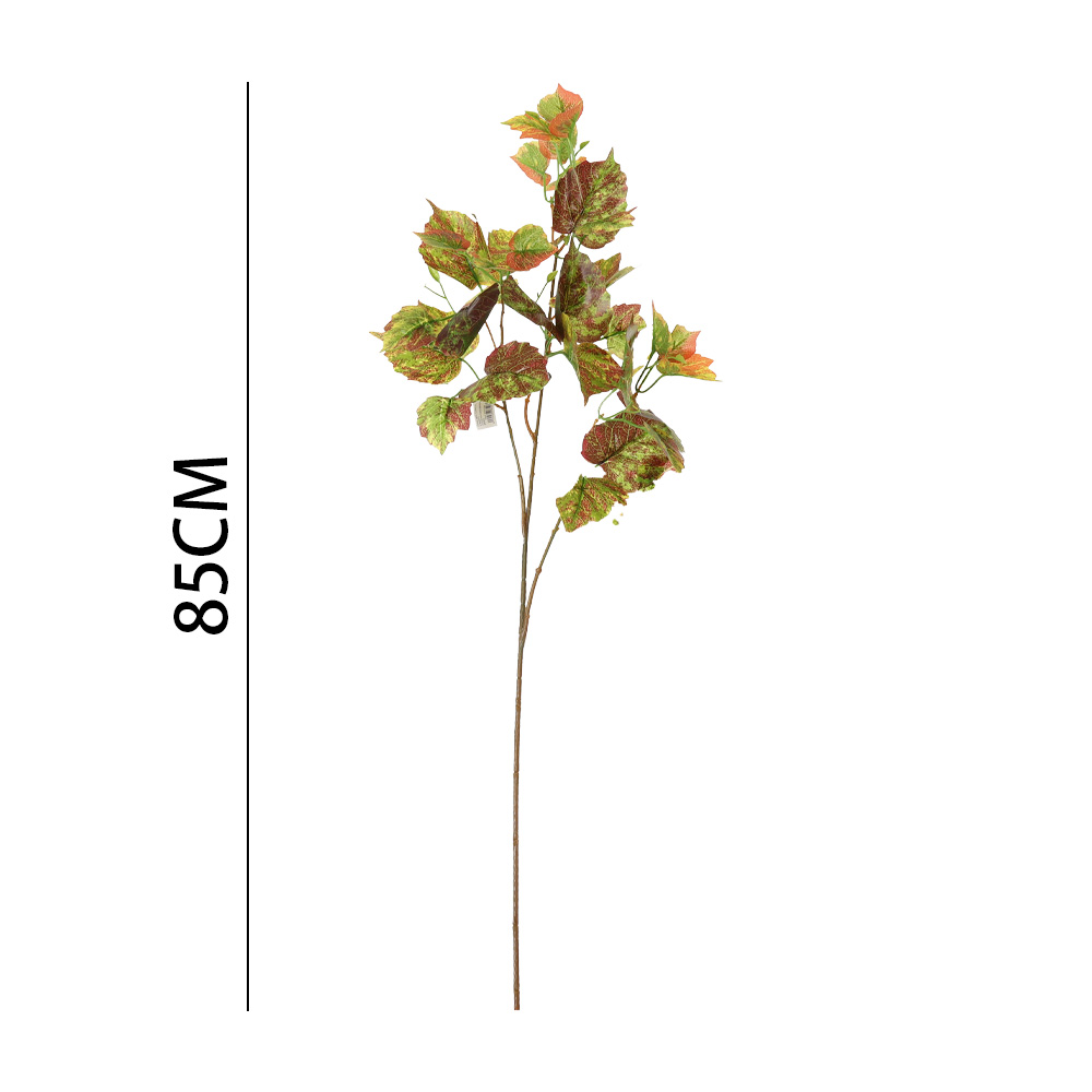 Poenia Arte Floral - Planta Artificial Vara de Hojas Decorativas 85cm - REF 631158 - Deccoraci'on Realista