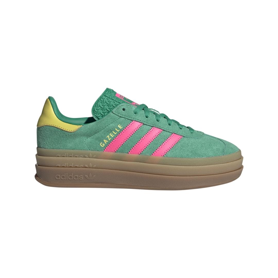 Zapatilla Mujer Adidas Gazelle Bold  Verde