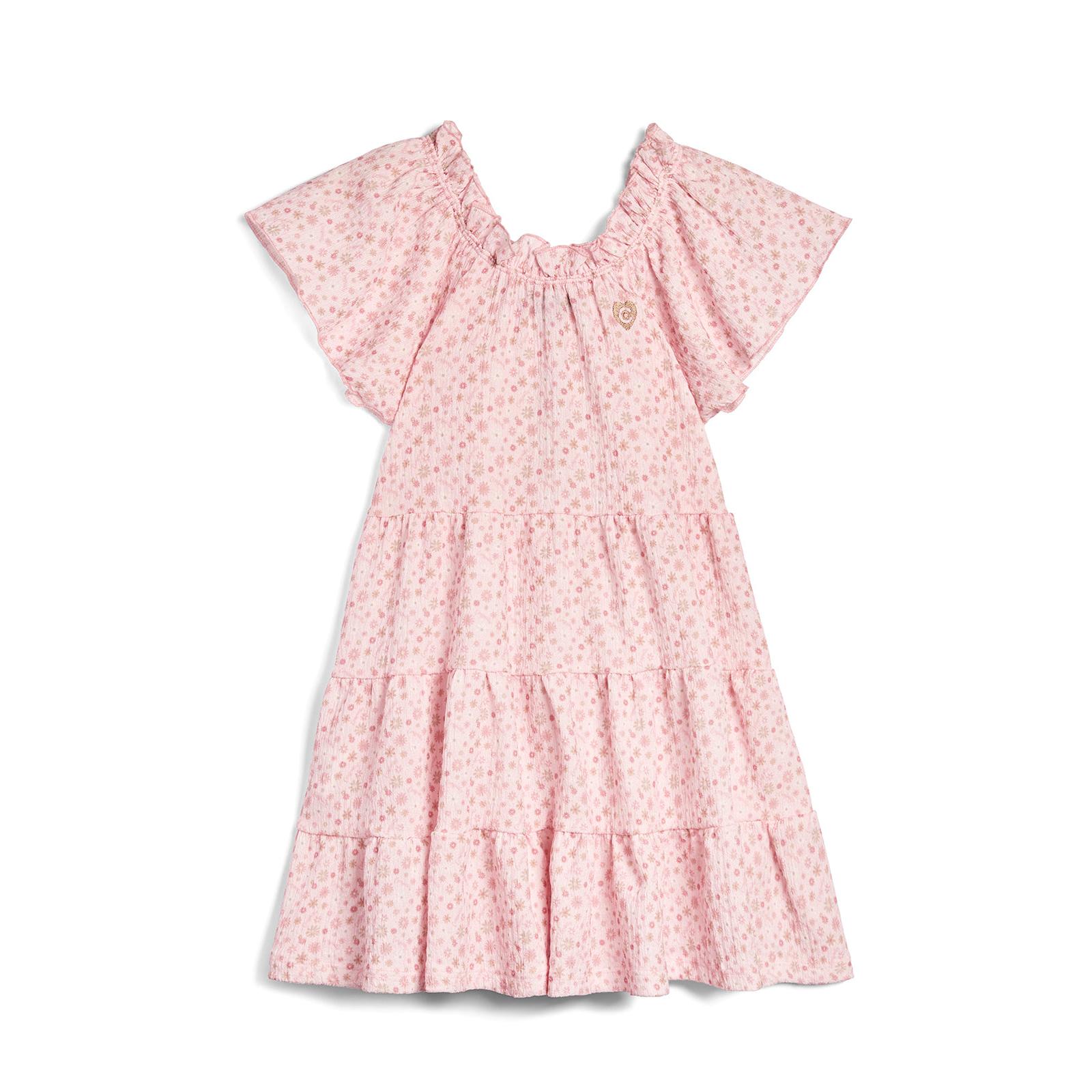 Conguitos - Vestido de Niña Estamapdo Floral para Niña