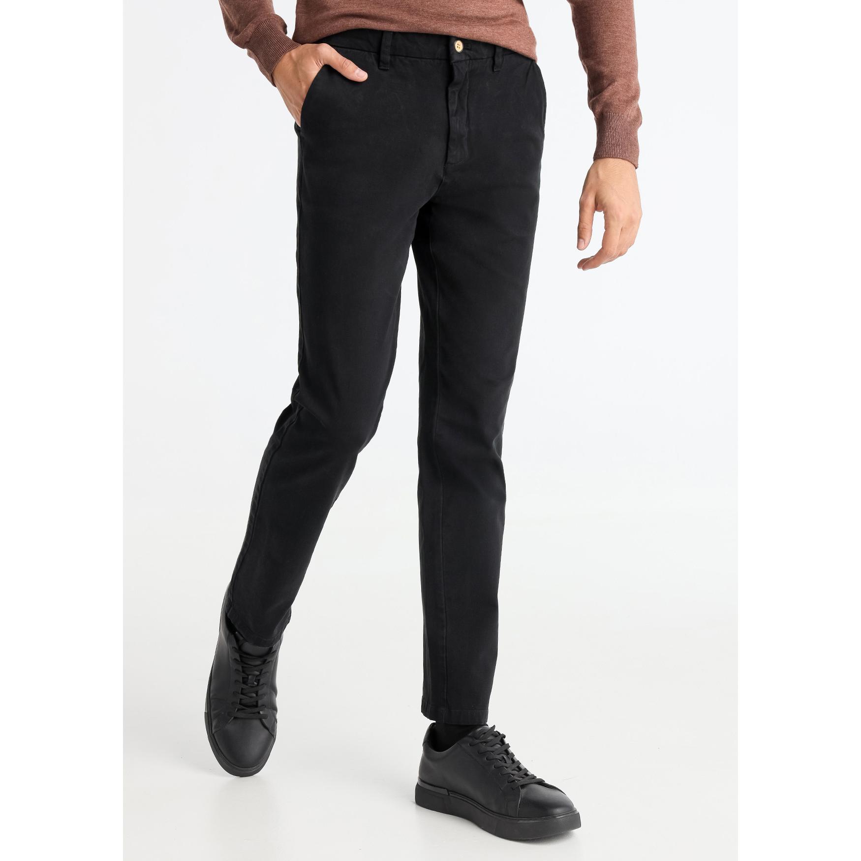 Pantalon chino Slim Bi-Strech fit - Tiro medio - Tallaje en Pulgadas- Tallaje en Pulgadas