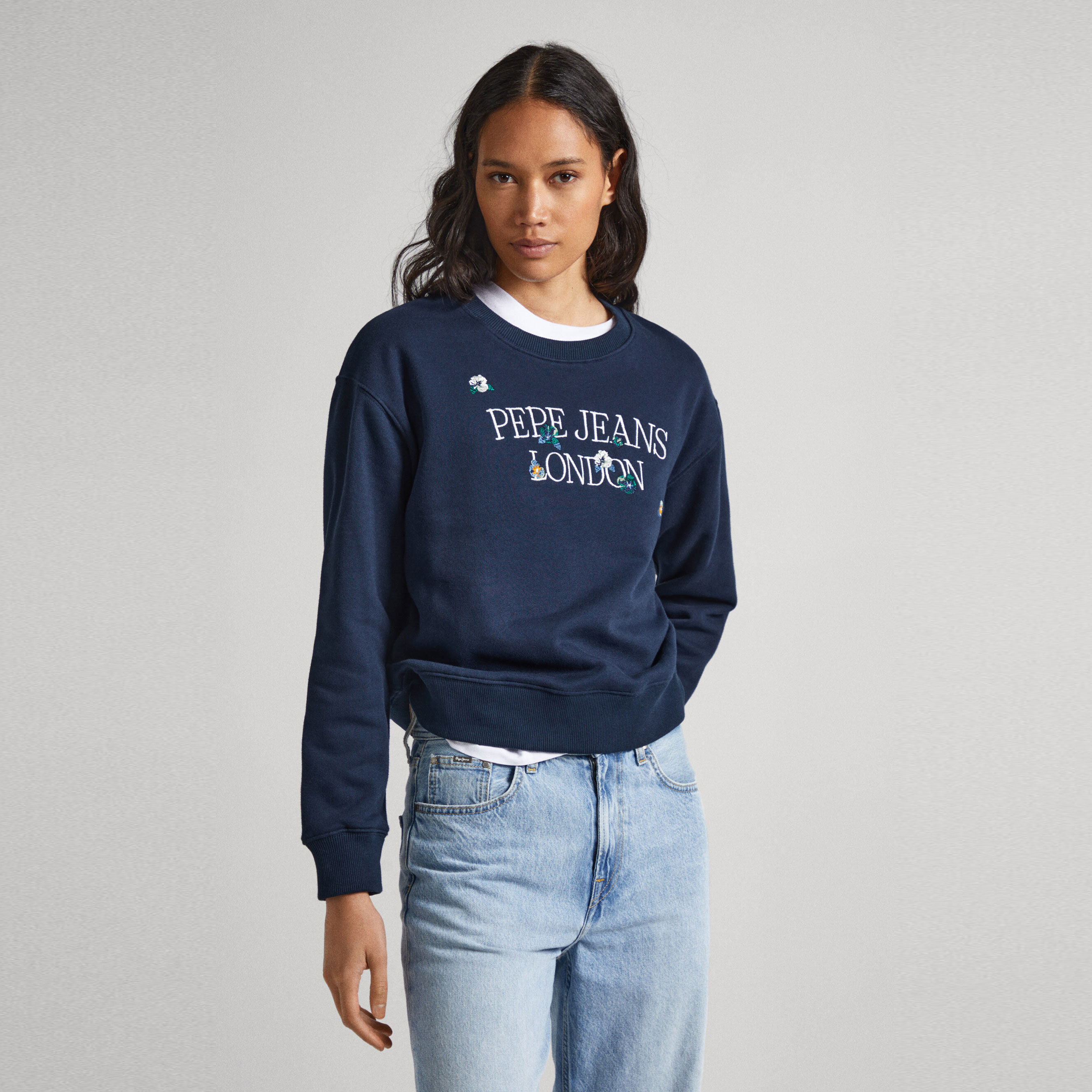 Pepe Jeans Jersey Marino PL581381-594 , para Mujer