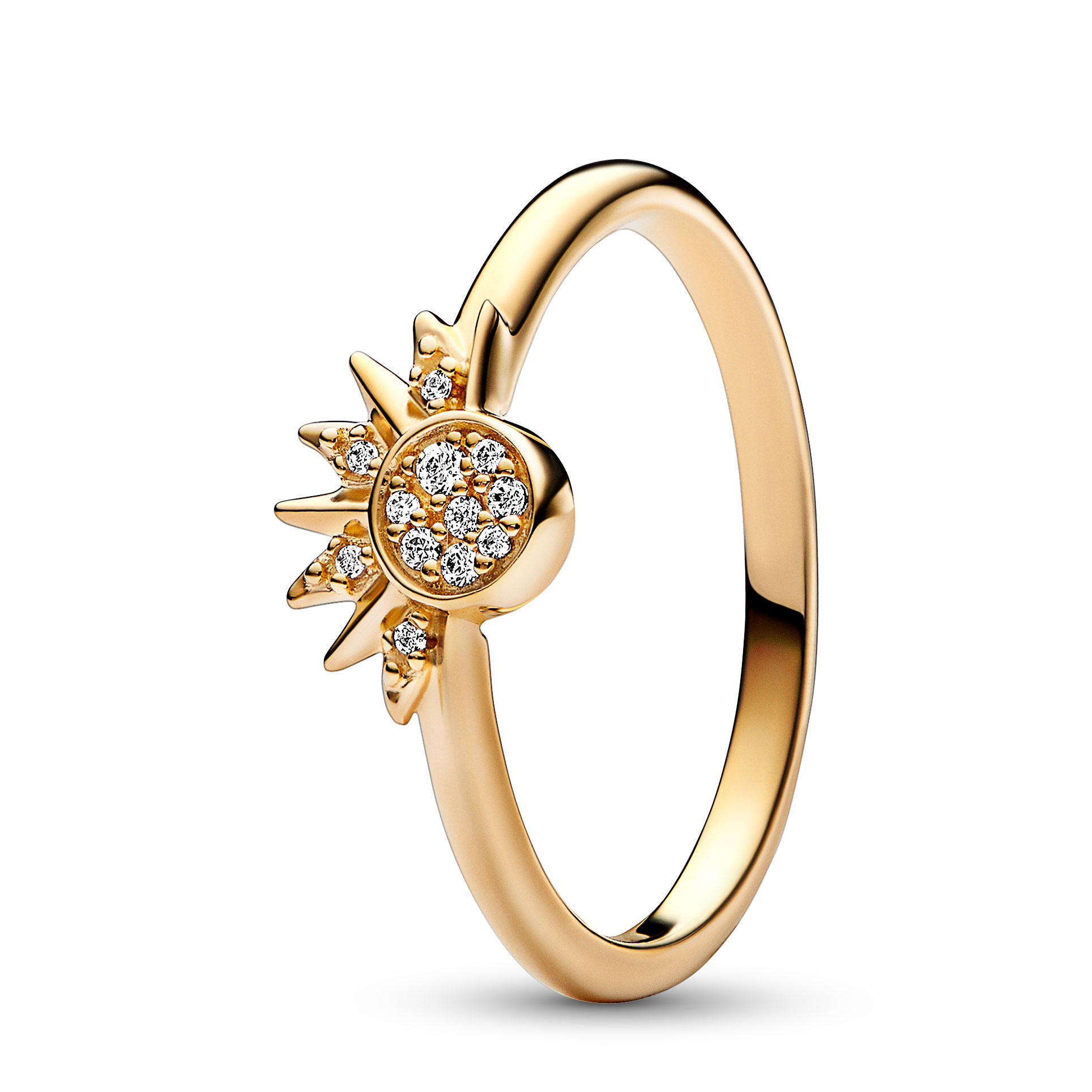 Pandora Anillo en oro Celestial Brillante 162674C01 , para Mujer