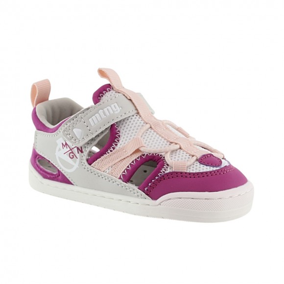 Sandalias barefoot Mustang Free Fucsia-Blanco Mustang IMUS25E34