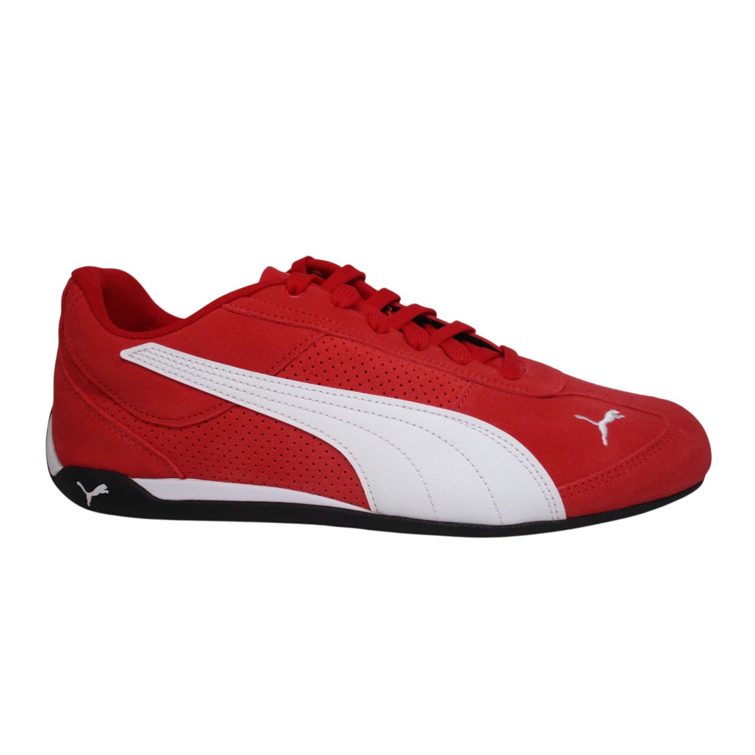Puma Replicat Rojo. Zapatilla tipo motorsport con perfil bajo para hombre
