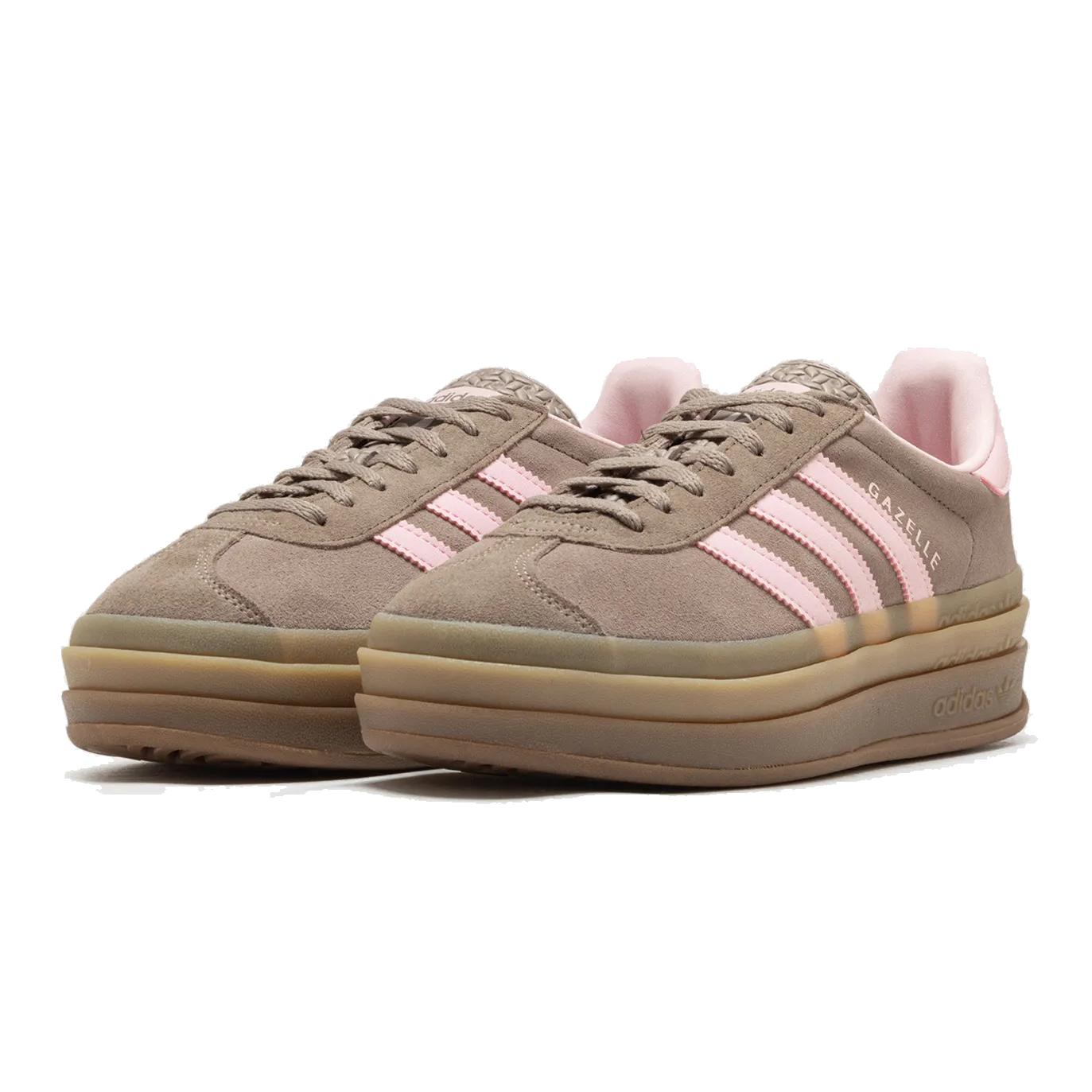Adidas Gazelle Bold Light Brown, Pink & Earth Strata