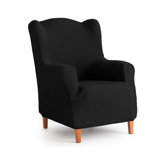 MAXIFUNDAS FUNDAS DE SOFA & CHAISE LONGUE - Funda de Sofá Elástica Extrasuave- Antideslizante y Ajuste perfecto - Funda Sillón Relax Solución Estética y Práctica - Funda Sillón Orejero Instalación Sencilla - Funda Sofá Resistente a las Manchas