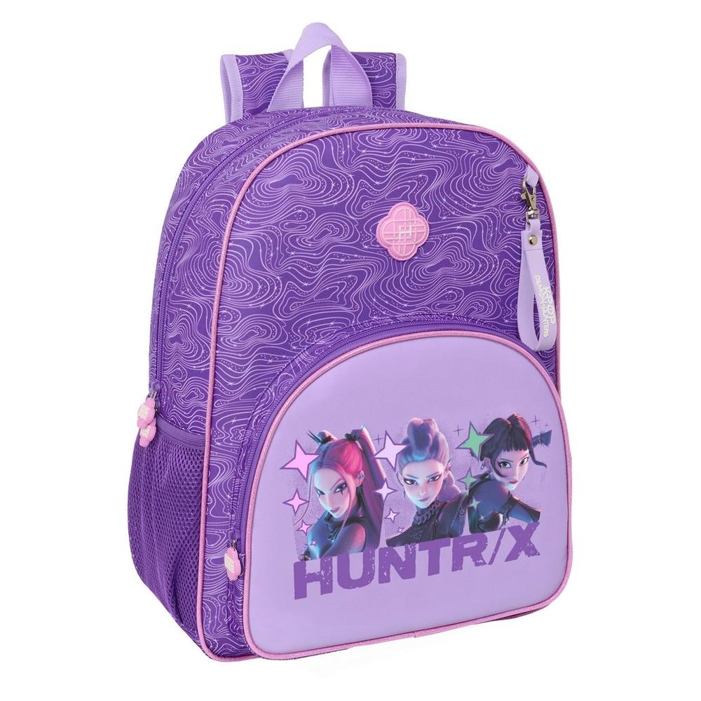 SAFTA  MOCHILA ADAPT.CARRO K-POP DEMON HUNTERS BATTLE 42X33CM K-POP DEMON HUNTERS BATTLE 14x33x42 Cms.