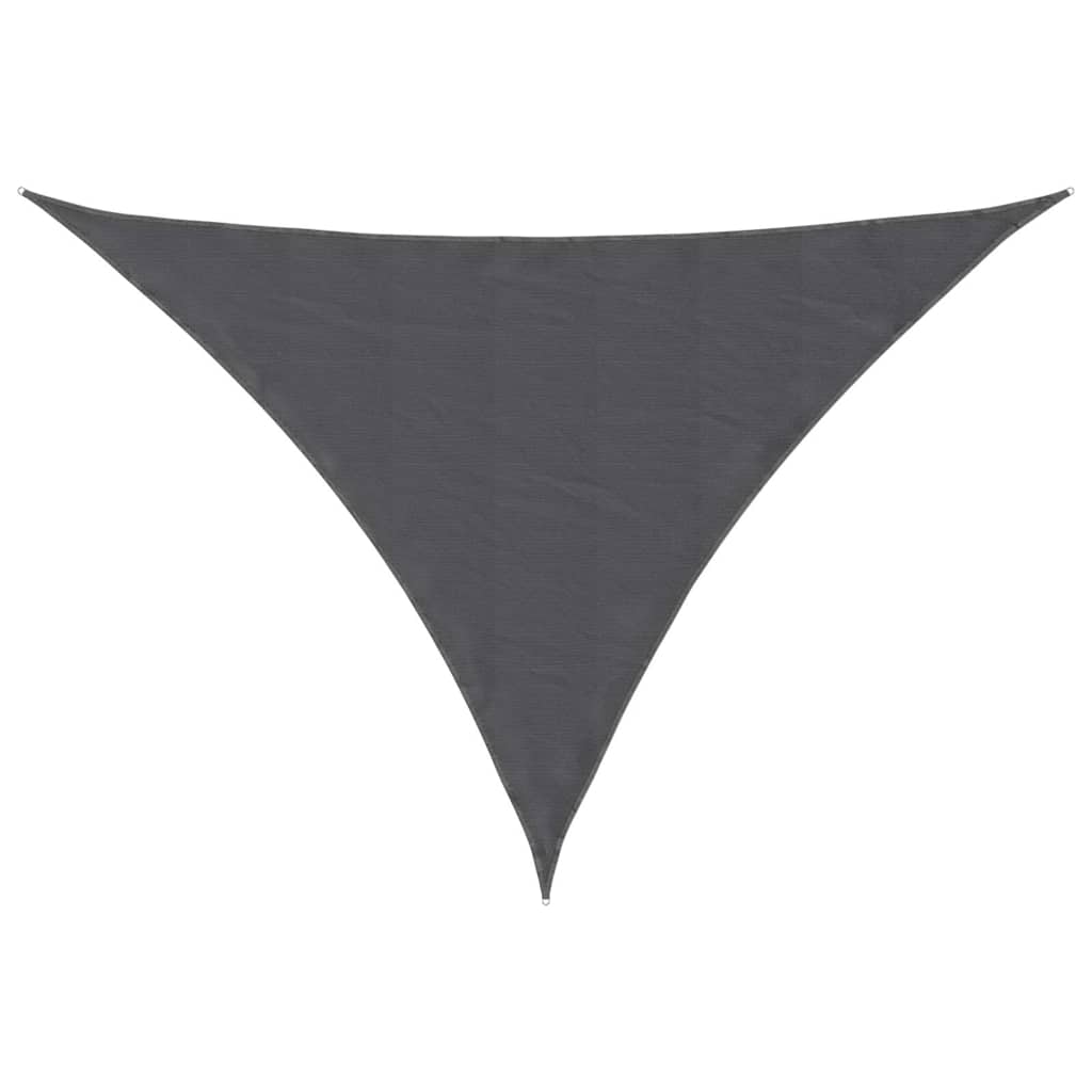 vidaXL Toldo de vela triangular tela Oxford 3x4x4 m Multicolor