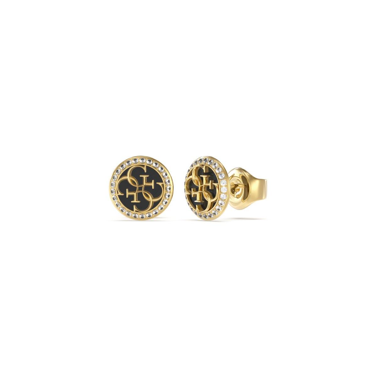 Guess Pendientes Mujer Life In 4g De Acero Dorado Jube02147jwygbkt-u