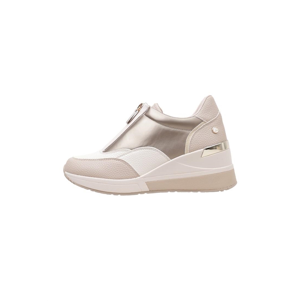 Xti 141874 Deportivas Plataforma mujer Beige