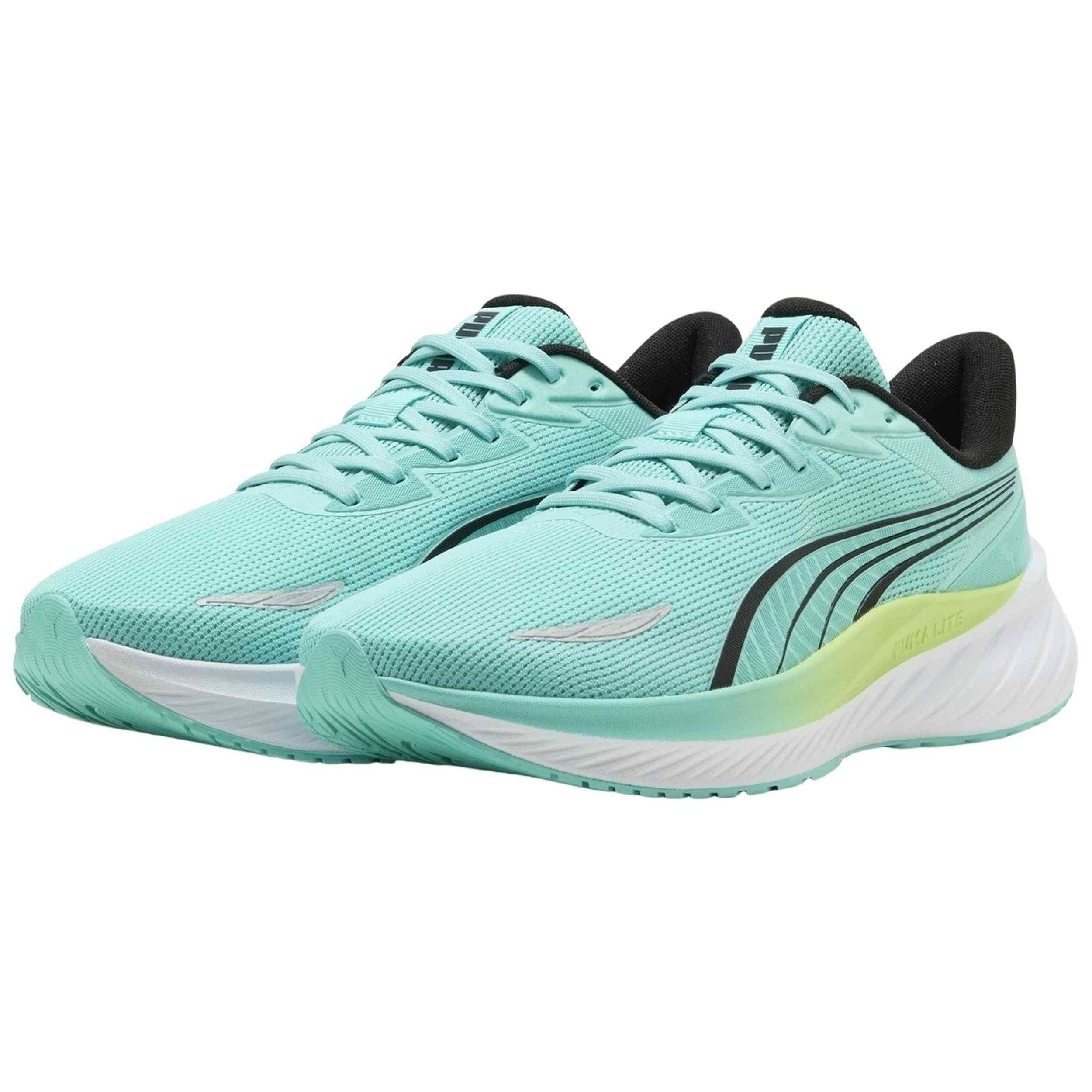 Zapatillas Puma modelo 313496-09 para hombre y mujer en color Intense Mint-Sunny Lime-PUMA Black