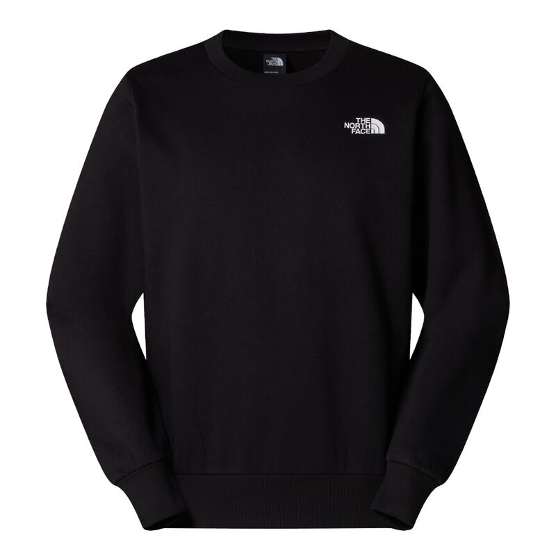 Sudadera Negra The North Face Simple Dome Black de Ajuste Cómodo