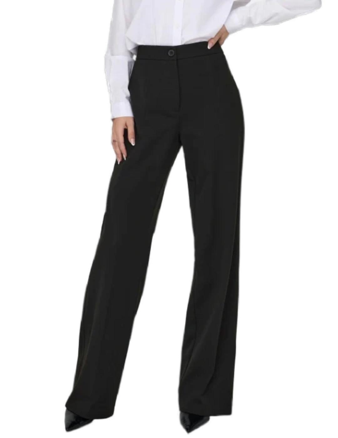 Pantalón Only Mia negro straight para mujer