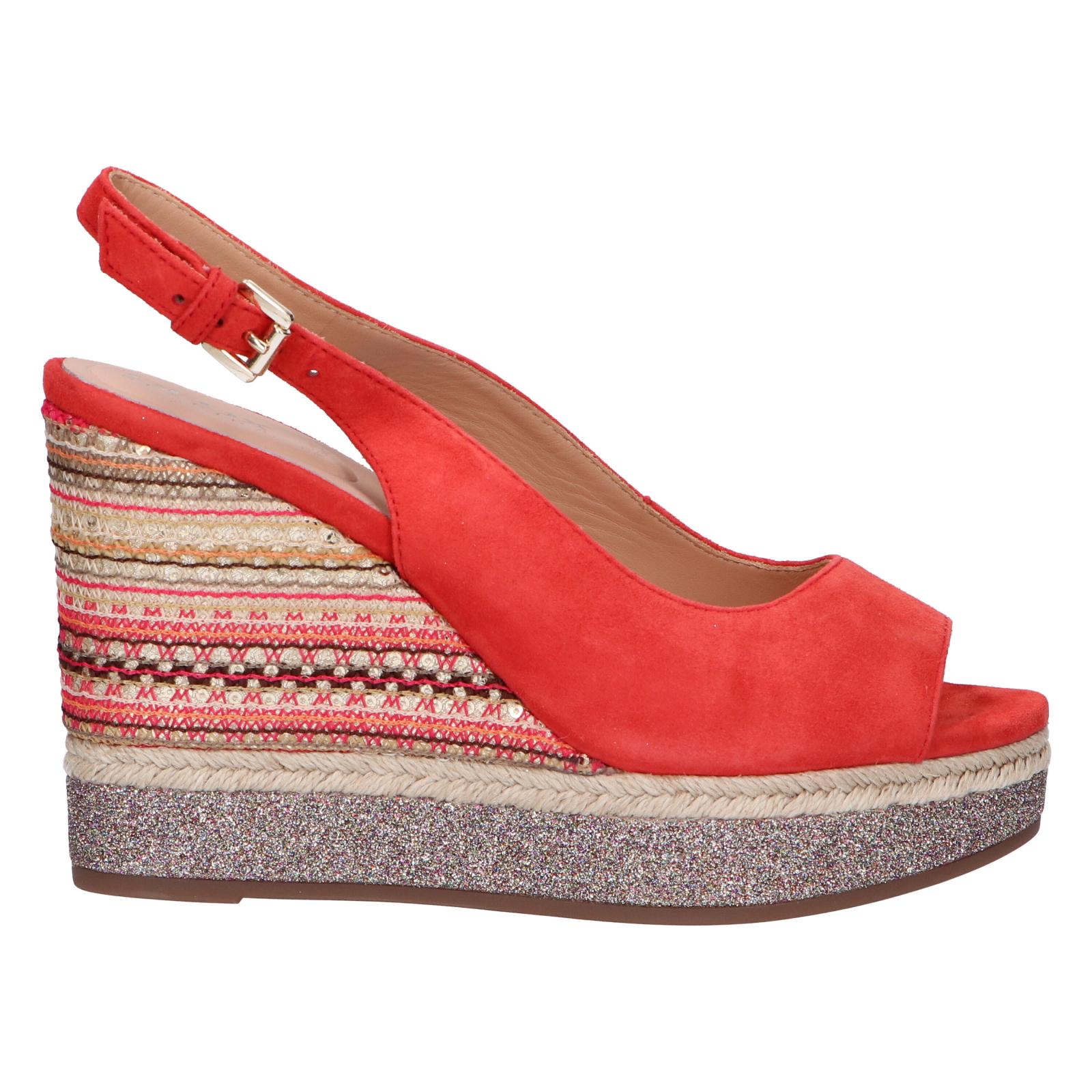 GEOX D92CFA 00021 D YULIMAR C7452 SCARLET Women's Sandals