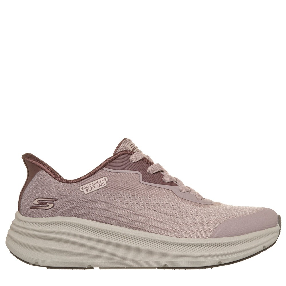 Cómoda  SLIP-INS BOBS SKILLZ-AIRY STRIDE malva: zapatilla vegana mujer, ligera y flexible con plantilla Air Coled Memory Foam y suela goma antideslizante. ¡Pruébalas! Altura Tacón bajo (3-5 cm) Referencia