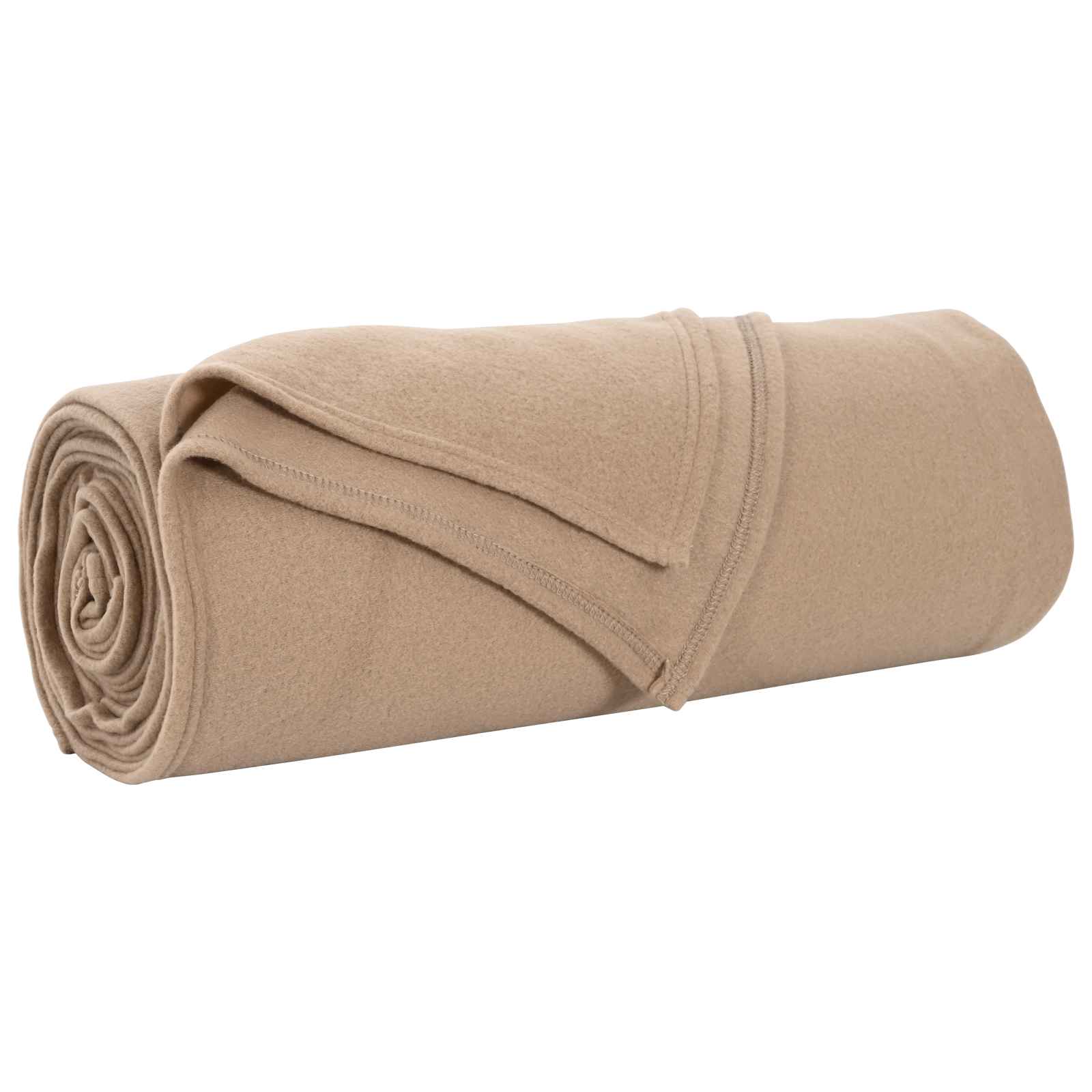 vidaXL Manta Camel 280 x 210 cm Lana