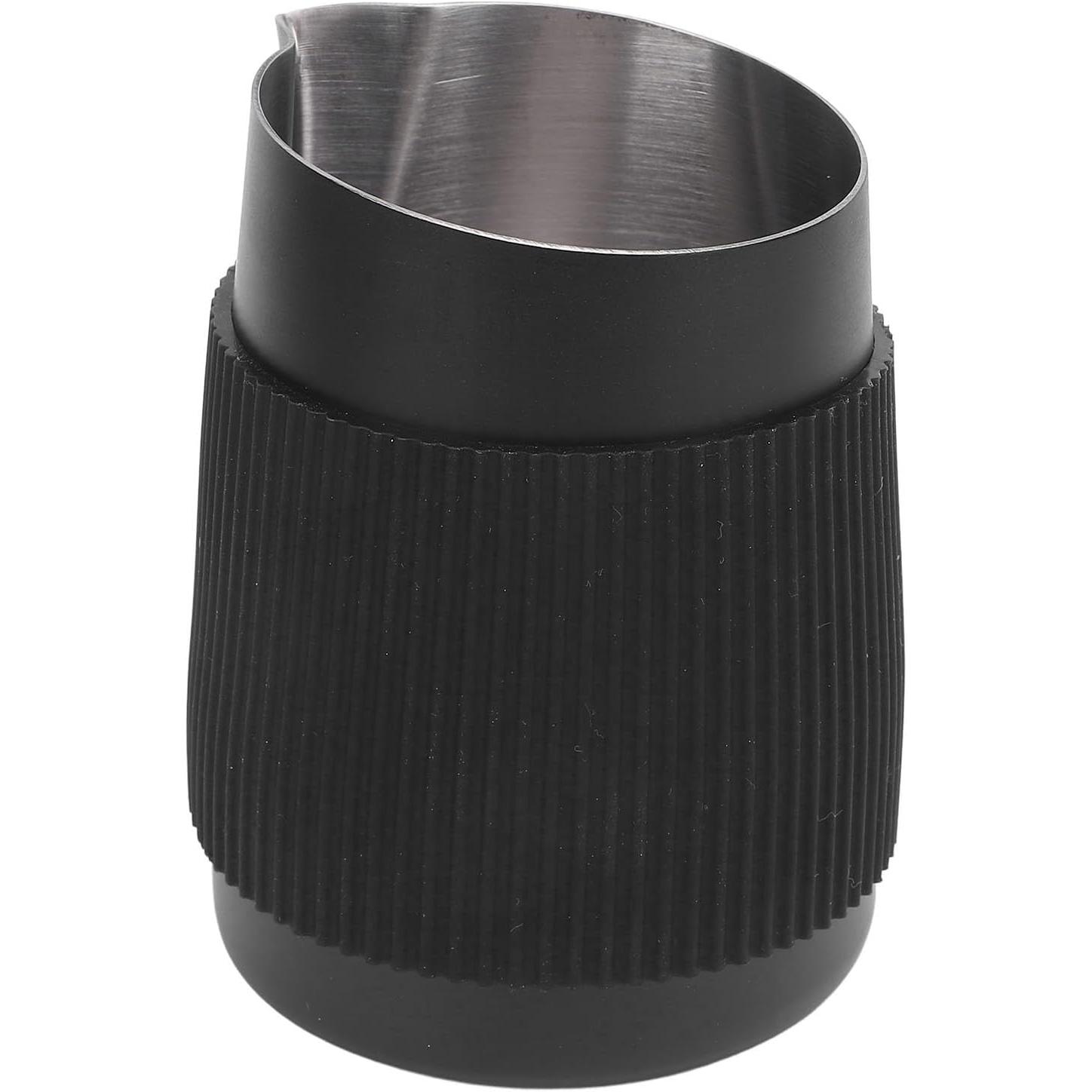 Jarra de Maple inoxidable para leche, 420 ml, Con Escala, Evita quemadas, fácil de Limpar, ideal para café Caliente
