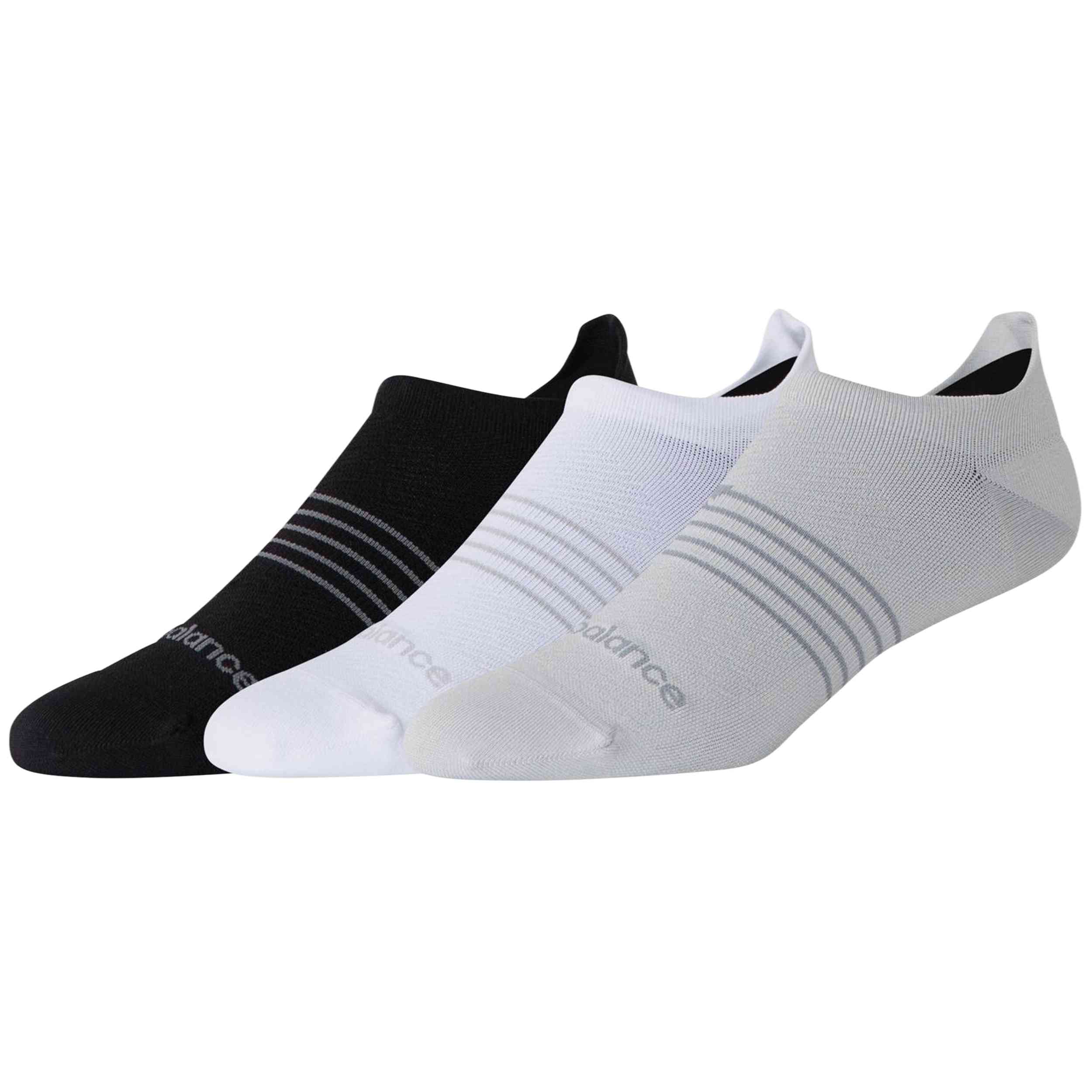 Calcetines New Balance modelo Calcetines New Balance Pro Running Tab Socks gris blanco negro (3 pares) para hombre y mujer en color Multicolor