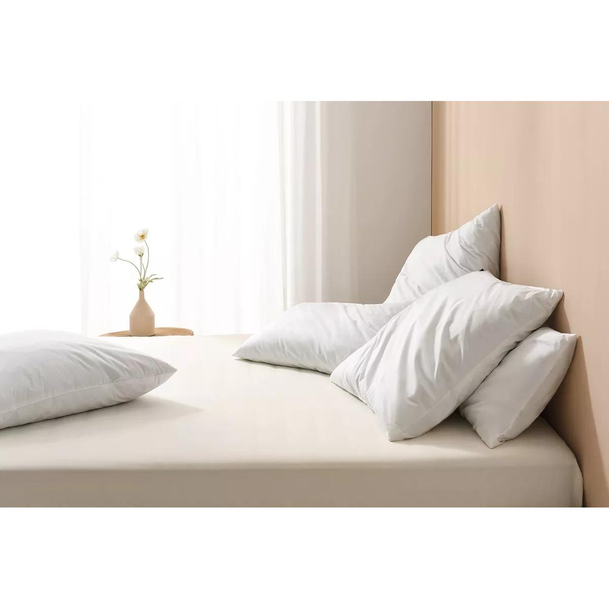 Almohada Viscoelástica Mommata con Aloe Vera - Ergonómica y Termoadaptable para un Sueño Reparador, Fabricada en España