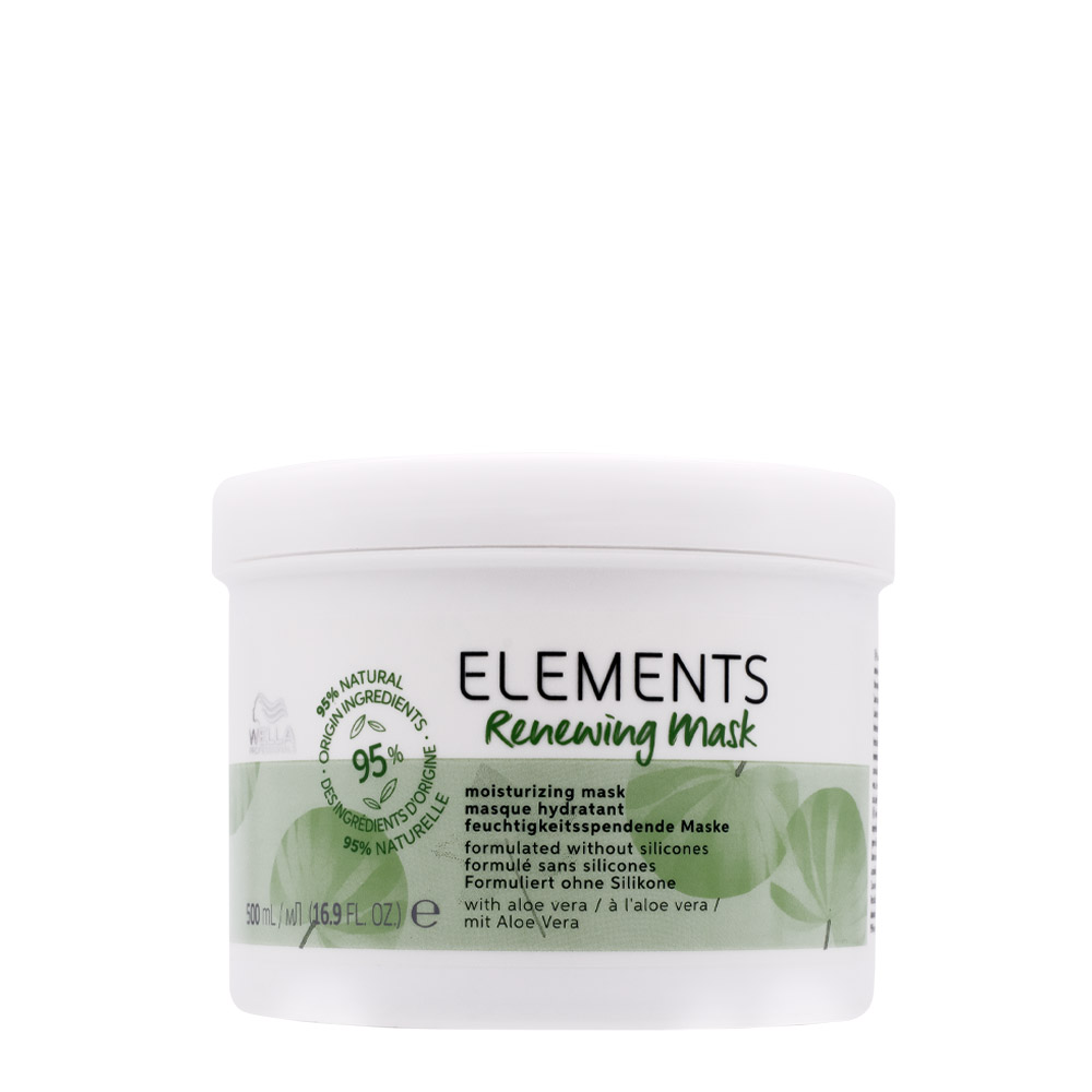 Wella Elements Renewing Mask 500ml - mascarilla antiencrespamiento