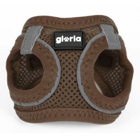 Gloria Arnés Vestido Air Mesh Trek Star Para Perros Marrón - Talla L