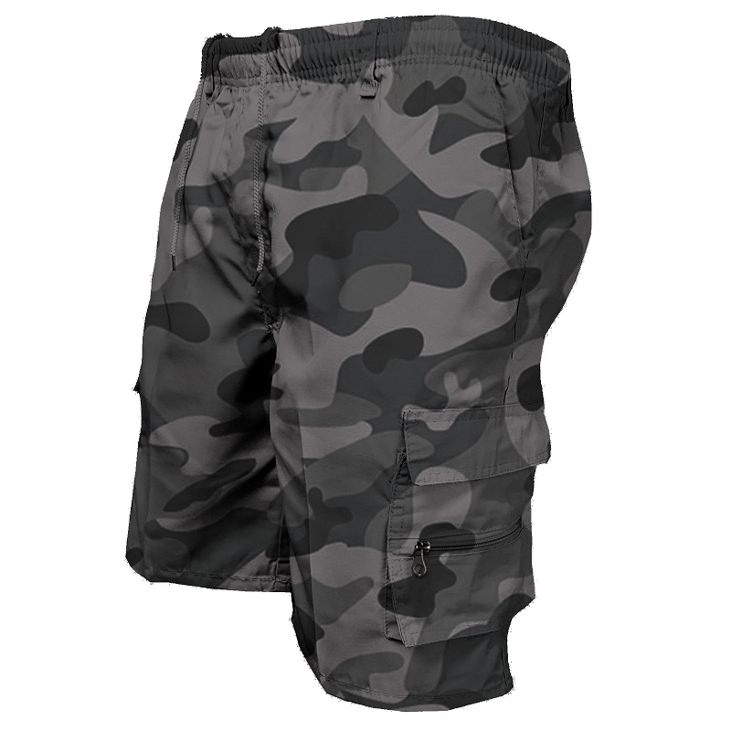 TK Shorts De Carga Para Hombre Pantalones Tácticos Casuales Con Gran Bolsillo Deporte Pantalones Con Paneles De Carga Talla Grande Para Hombre