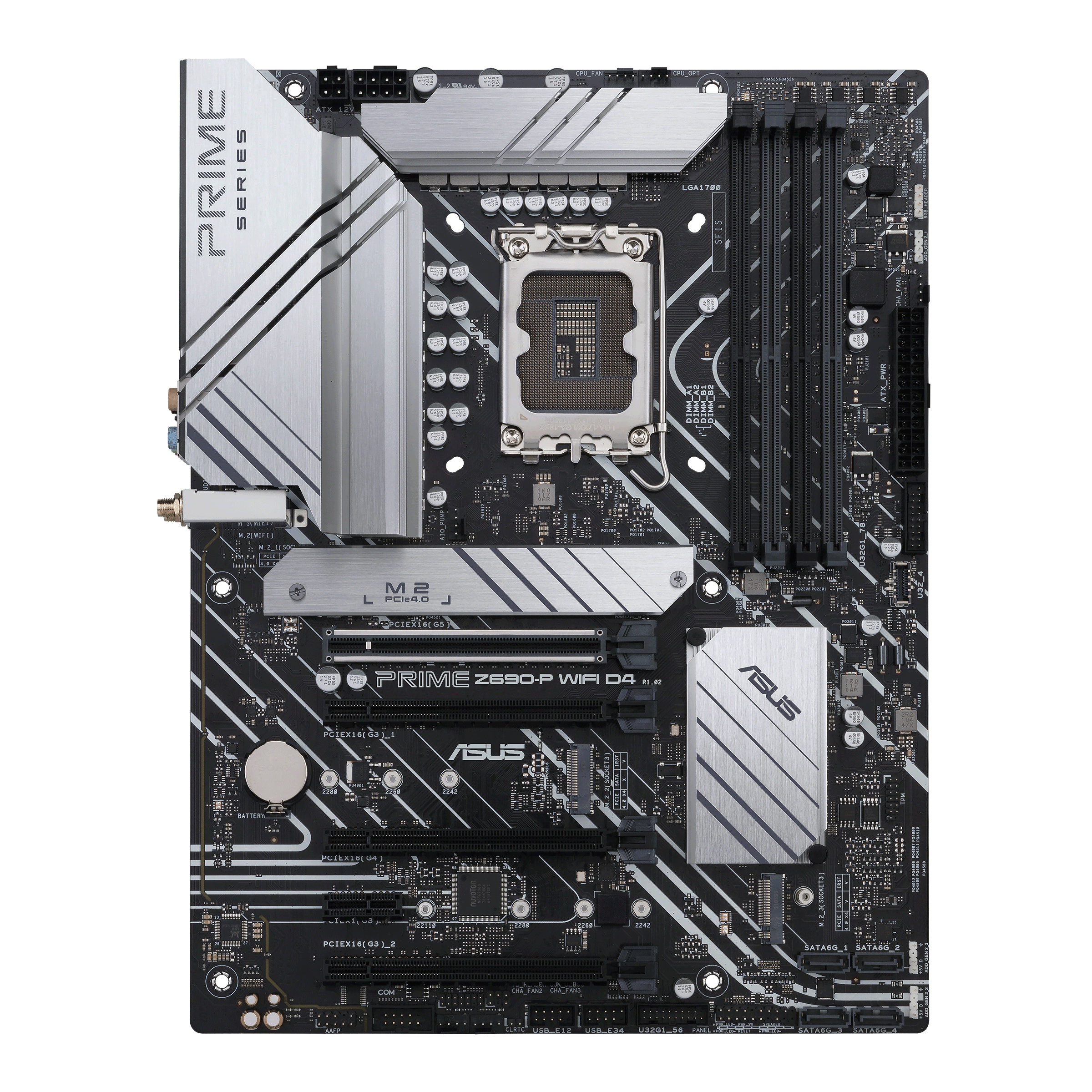 ASUS PRIME Z690-P WIFI D4 - LGA 1700 - ATX - Intel Z690