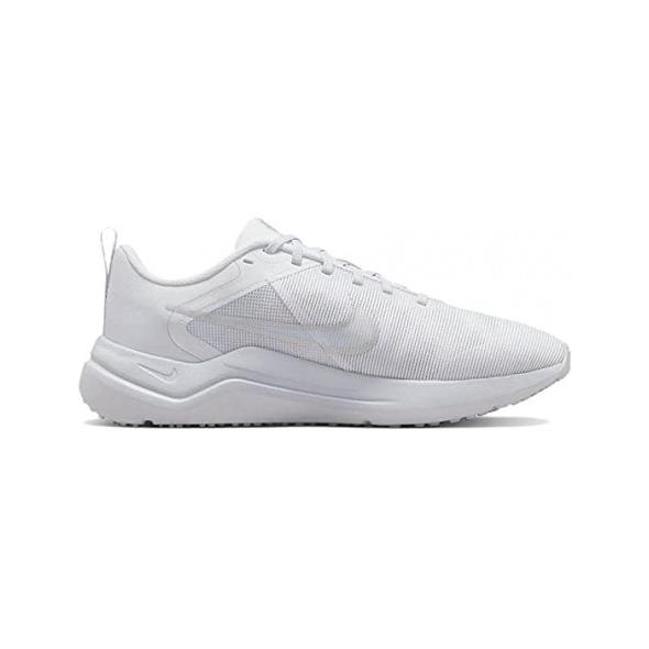 NIKE WMNS DOWNSHIFTER 12 BLANCO/PLATA 100