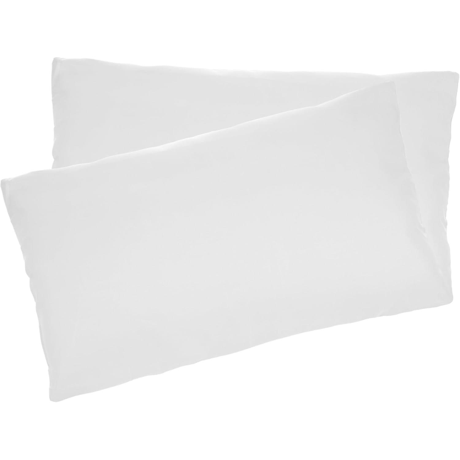 C.A | Juego de 2 Fundas de Almohada 🛏️ | 100% Microfibra | Con Cierre de Cremallera | Transpirables y Ultra Suaves