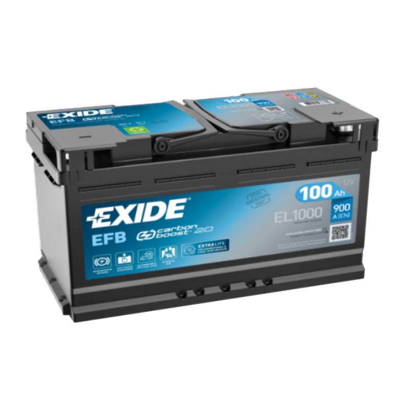 Batería de Coche Tudor 100Ah EFB EL1000 START/STOP