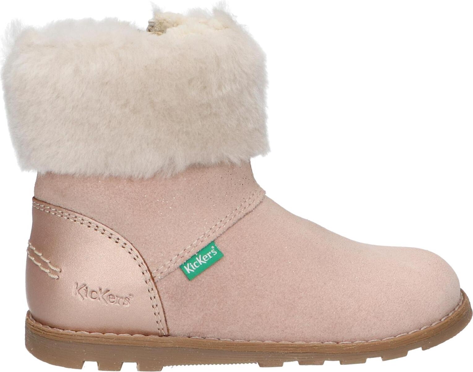Kickers girl's boots 878684 -10 nonofur 113 champagne