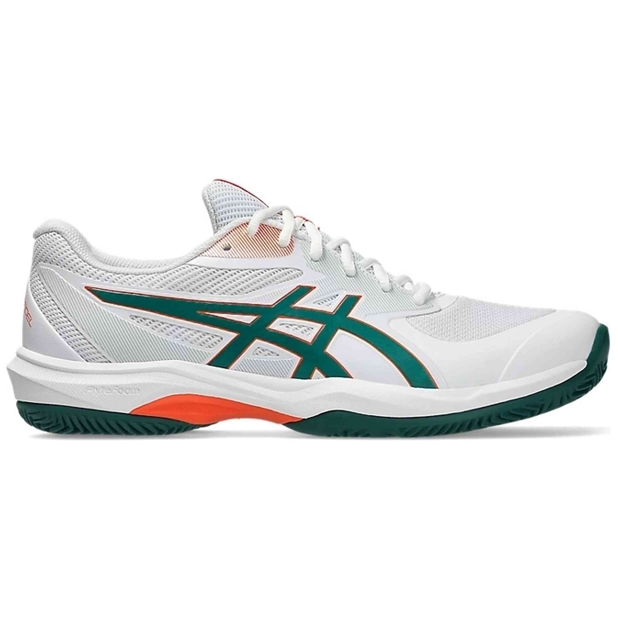 Zapatillas Asics Game Ff Padel Asics en color Blanco Naranja