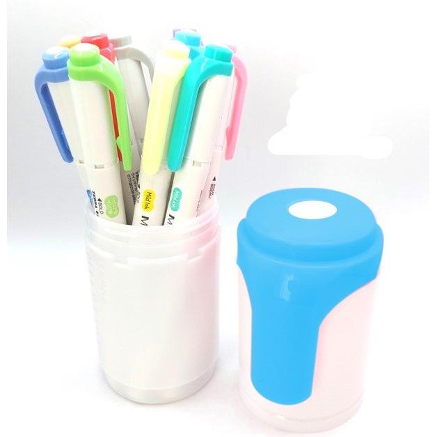 ZEBRA MILDLINER BOX AZUL CLARO + 10 ROTULADOR MILDLINER FLUOR MILDLINER