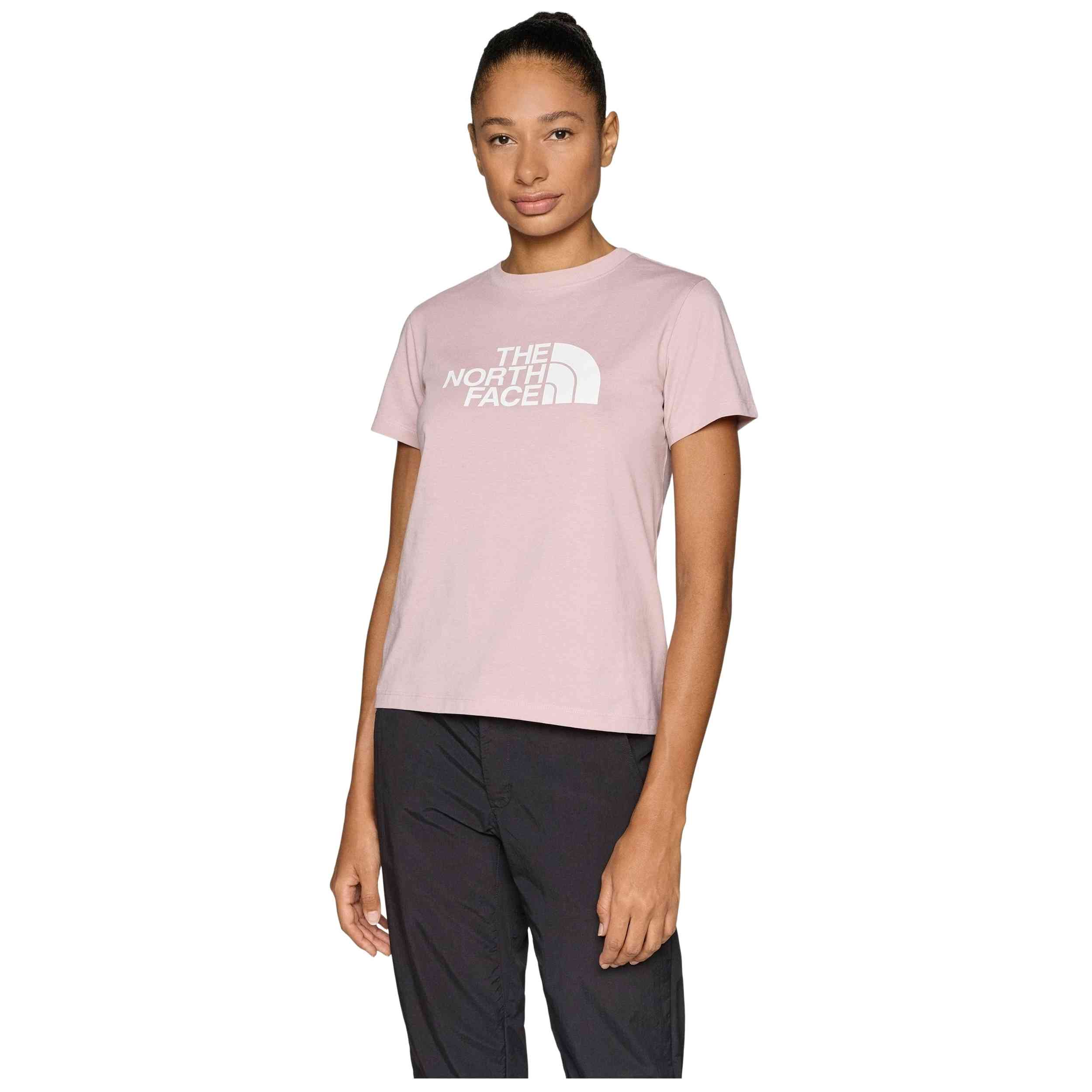 Camiseta De Manga Corta The North Face modelo W EVOLUTION HALF DOME SLIM SHORT SLEEVE Metal Pink para Mujer en color Rosa