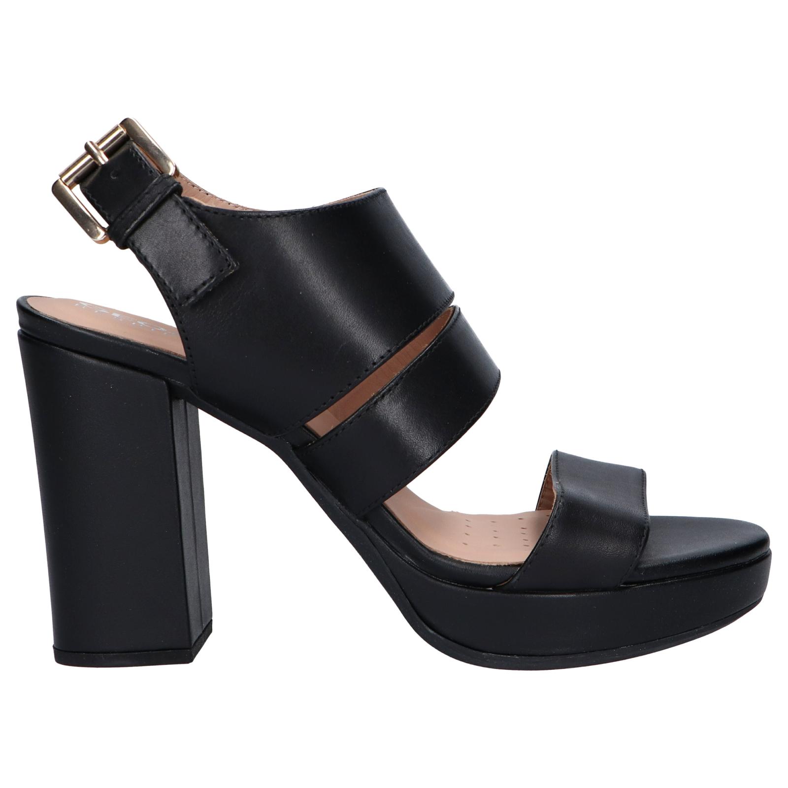 Women's sandals geox d02grd 00043 d gerbera high c9999 black