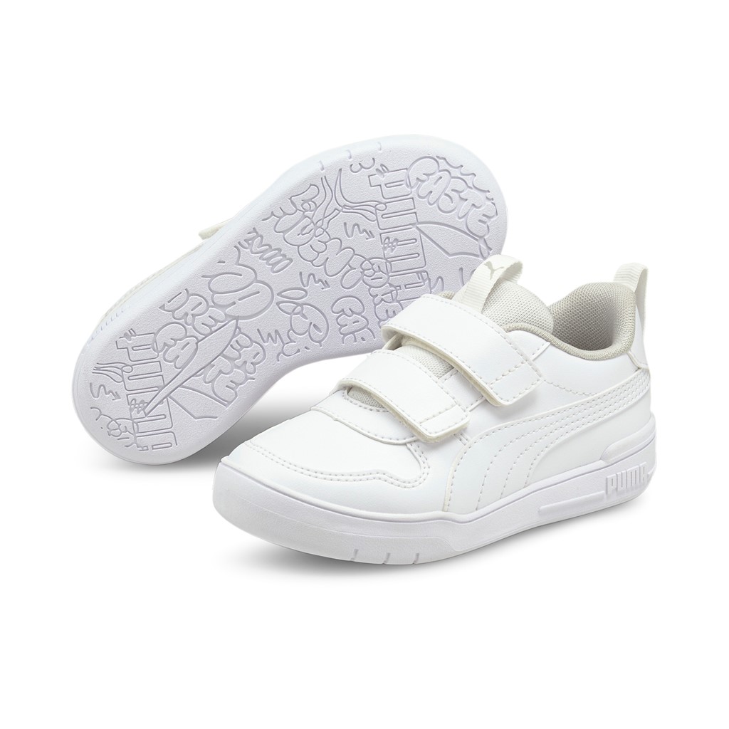 Zapatilla Puma Multiflex SL V PS color Blanco tallas 28 al 35