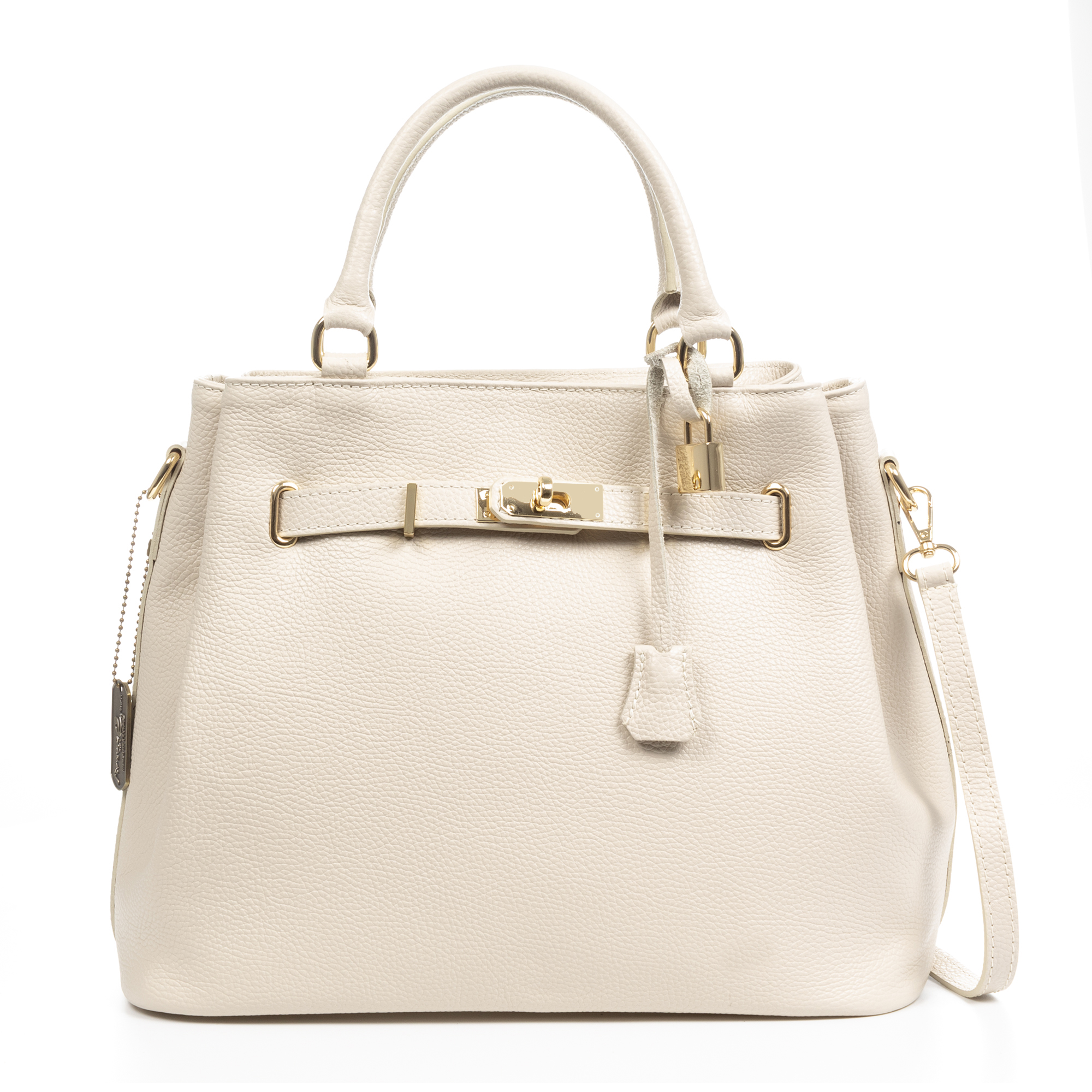 FIRENZE ARTEGIANI Arola bolso tote mujer. Piel Dollaro auténtica. Fabricado en Italia 34x18x28 Cm.