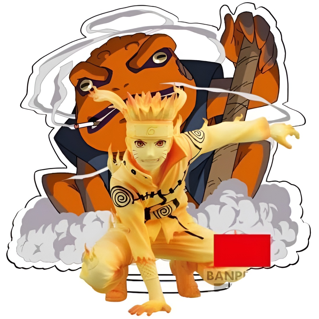 Banpresto Figura de Acción Naruto Uzumaki Naruto Shippuden - Panel Spectacle 9cm BP19783 Multicolor