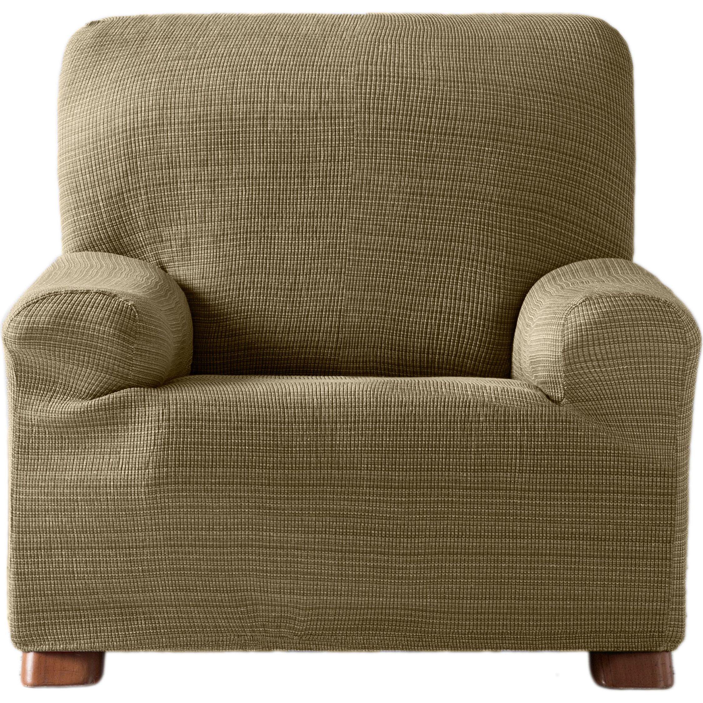 EYSA - Funda de Sofá Elástica 1 Plaza Tejido Jacquard Tacto Extrasuave  - Funda Sofá con Banda Elástica para Ajuste Perfecto - Funda Sofá 100% Made in Spain