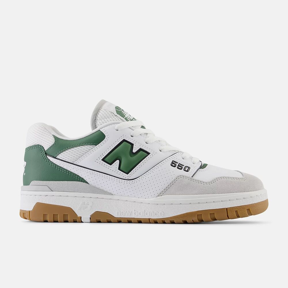 Zapatillas New Balance 550 Blanco-Verde