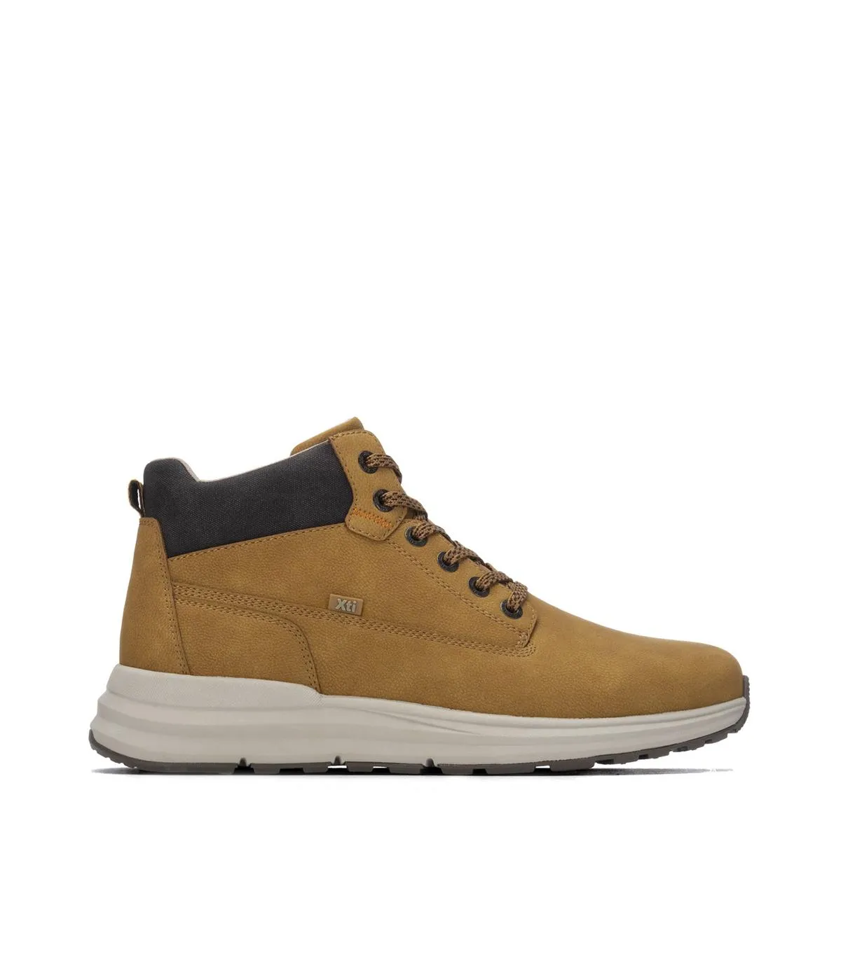 Botín Xti 146764 amarillo con cordones para hombre603550038